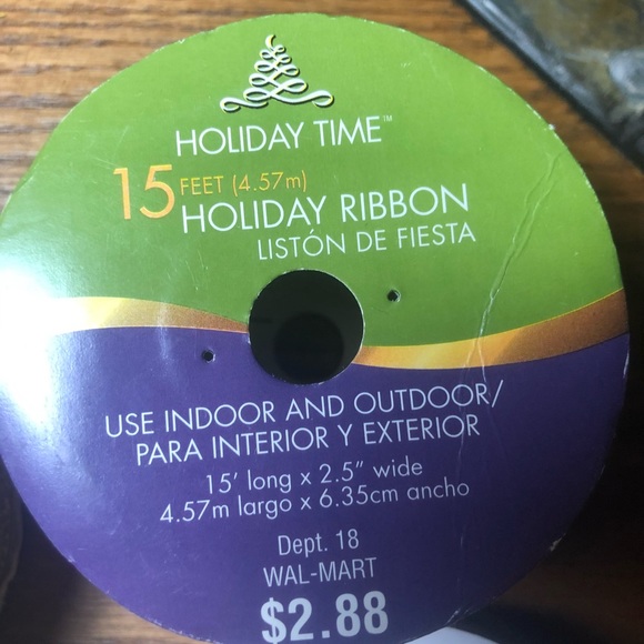 🌟3/$20 Festive Holiday Ribbons - Picture 7 of 8